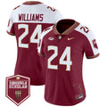 Women's Florida State Seminoles 2024 Seminole Scholar Patch Vapor Limited Jersey - All Stitched