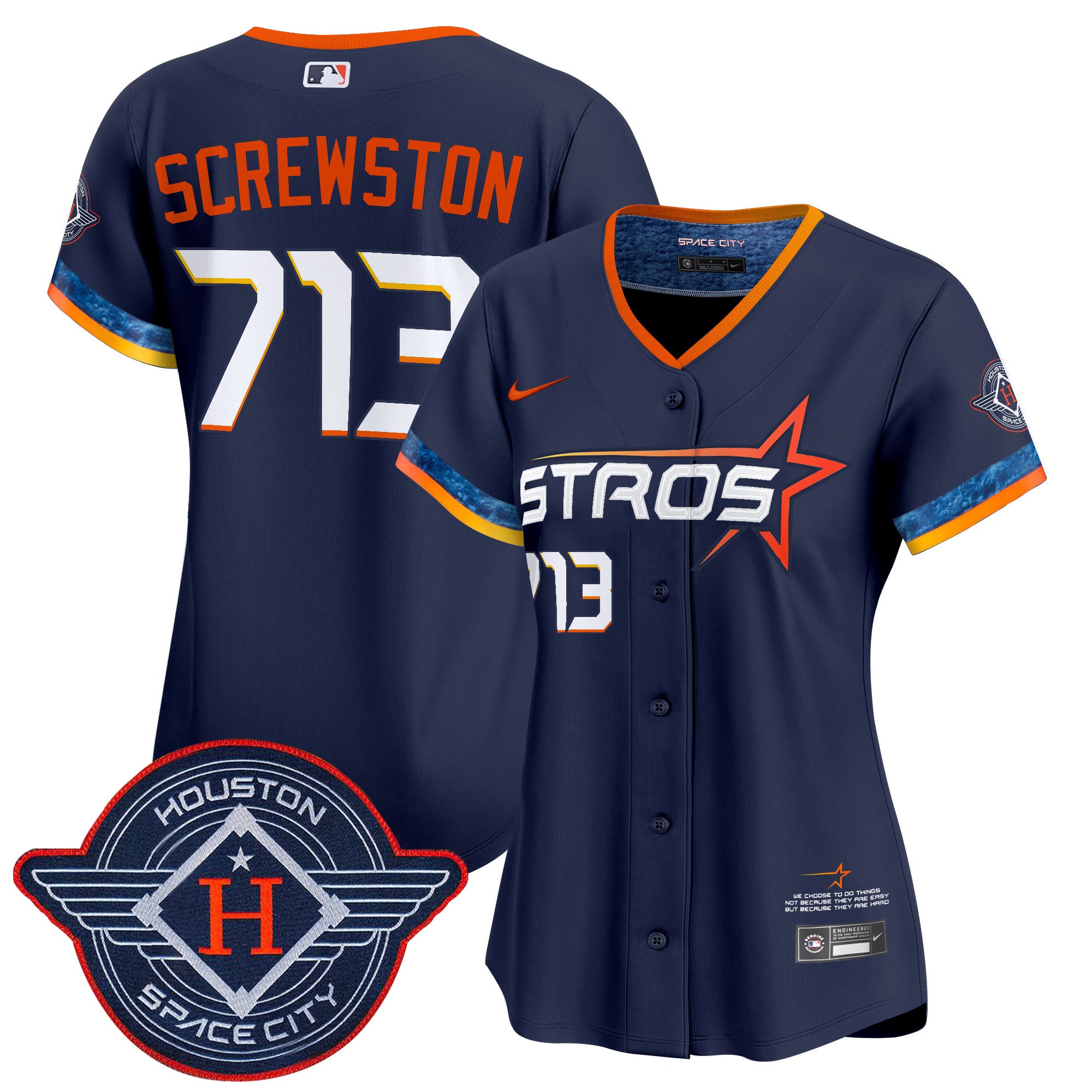 Men's Dodgers 2024 World Series Champions Patch Vapor Premier Elite Jersey V2 - All Stitched - Alternate White, Tommy Edman