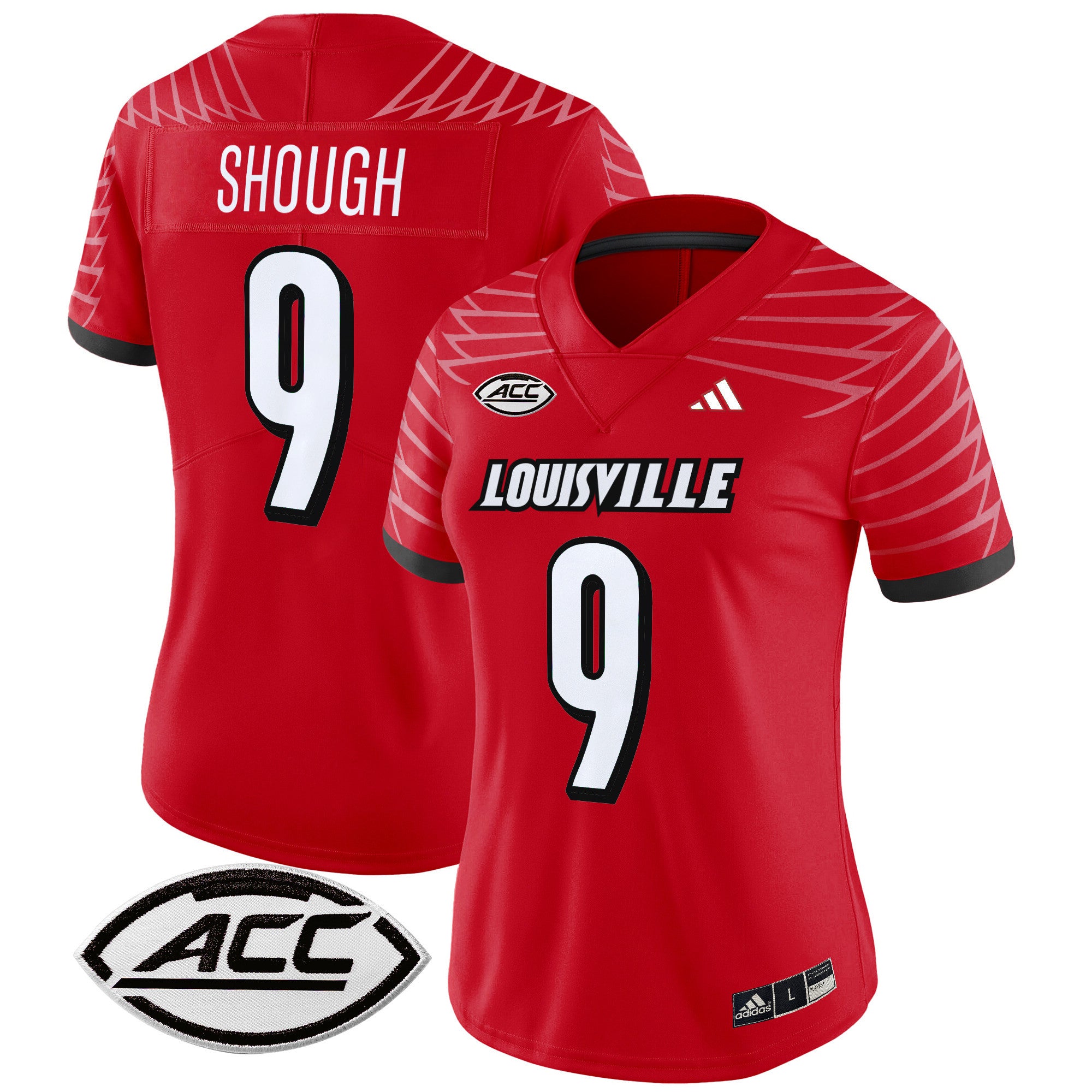 Women's Louisville Cardinals 2024 Vapor Limited Jersey - All Stitched - Red, Tyler Shough
