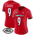 Women's Louisville Cardinals 2024 Vapor Limited Jersey - All Stitched - Red, Ashton Gillotte