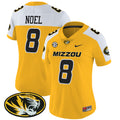 Women's Missouri Tigers Vapor Limited Jersey - All Stitched - Gold Alternate, Nate Noel