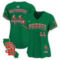 Women's Padres Mexico California Patch Vapor Premier Limited Jersey - All Stitched - Green, Joe Musgrove