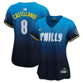 Women's Phillies 2024 City Connect Vapor Premier Limited Jersey - All Stitched - City Connect, Nick Castellanos