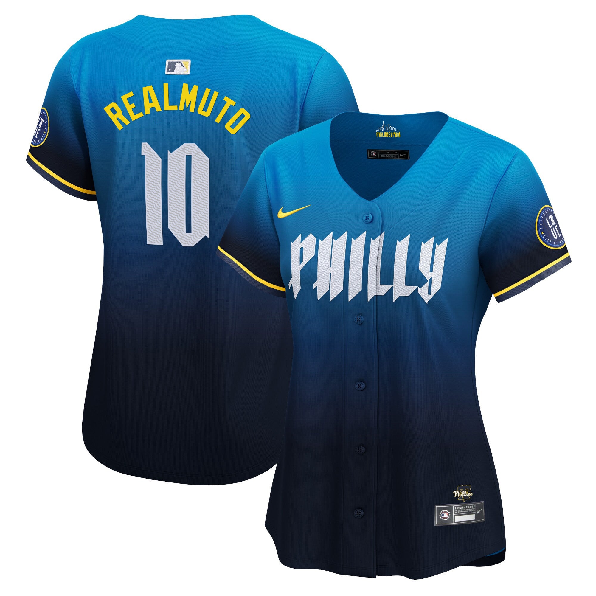 Women's Phillies 2024 City Connect Vapor Premier Limited Jersey - All Stitched - City Connect, J.T.Realmuto