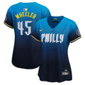 Women's Phillies 2024 City Connect Vapor Premier Limited Jersey - All Stitched - City Connect, Zack Wheeler