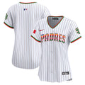 Women's San Diego Padres Mexico Premier Limited Jersey - All Stitched - Pinstripe, Team
