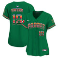 Women's San Diego Padres Mexico Premier Limited Jersey - All Stitched - Green, Tony Gwynn
