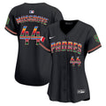 Women's San Diego Padres Mexico Premier Limited Jersey - All Stitched - Black, Joe Musgrove
