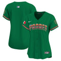 Women's San Diego Padres Mexico Premier Limited Jersey - All Stitched - Green, Team