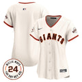 Women's San Francisco Giants 2024 Willie Mays Patch Vapor Premier Limited Jersey - All Stitched - Cream, Team