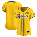 Women's Savannah Bananas Vapor Premier Limited Jersey - All stitched - Yellow, Team