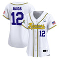 Women's Savannah Bananas Vapor Premier Limited Jersey - All stitched - White, Kyle Luigs