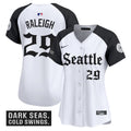 Women's Seattle Mariners 'Deep Sea Gothic Edition' Vapor Premier Limited Jersey - All Stitched - Alternate, Cal Raleigh