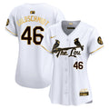 Women's St. Louis Cardinals 2024 City Connect Vapor Premier Limited Jersey - All Stitched - White Gold, Paul Goldschmidt