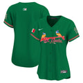 Women's St. Louis Cardinals Mexico Vapor Premier Limited Jersey - All Stitched - Green, Team