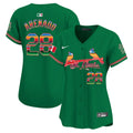 Women's St. Louis Cardinals Mexico Vapor Premier Limited Jersey - All Stitched - Green, Nolan Arenado