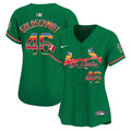 Women's St. Louis Cardinals Mexico Vapor Premier Limited Jersey - All Stitched - Green, Paul Goldschmidt