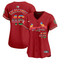 Women's St. Louis Cardinals Mexico Vapor Premier Limited Jersey - All Stitched - Red, Paul Goldschmidt