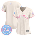 Women's Unisex San Francisco Giants Bubblegum Pink Vapor Premier Limited Jersey - All Stitched - Cream, Team