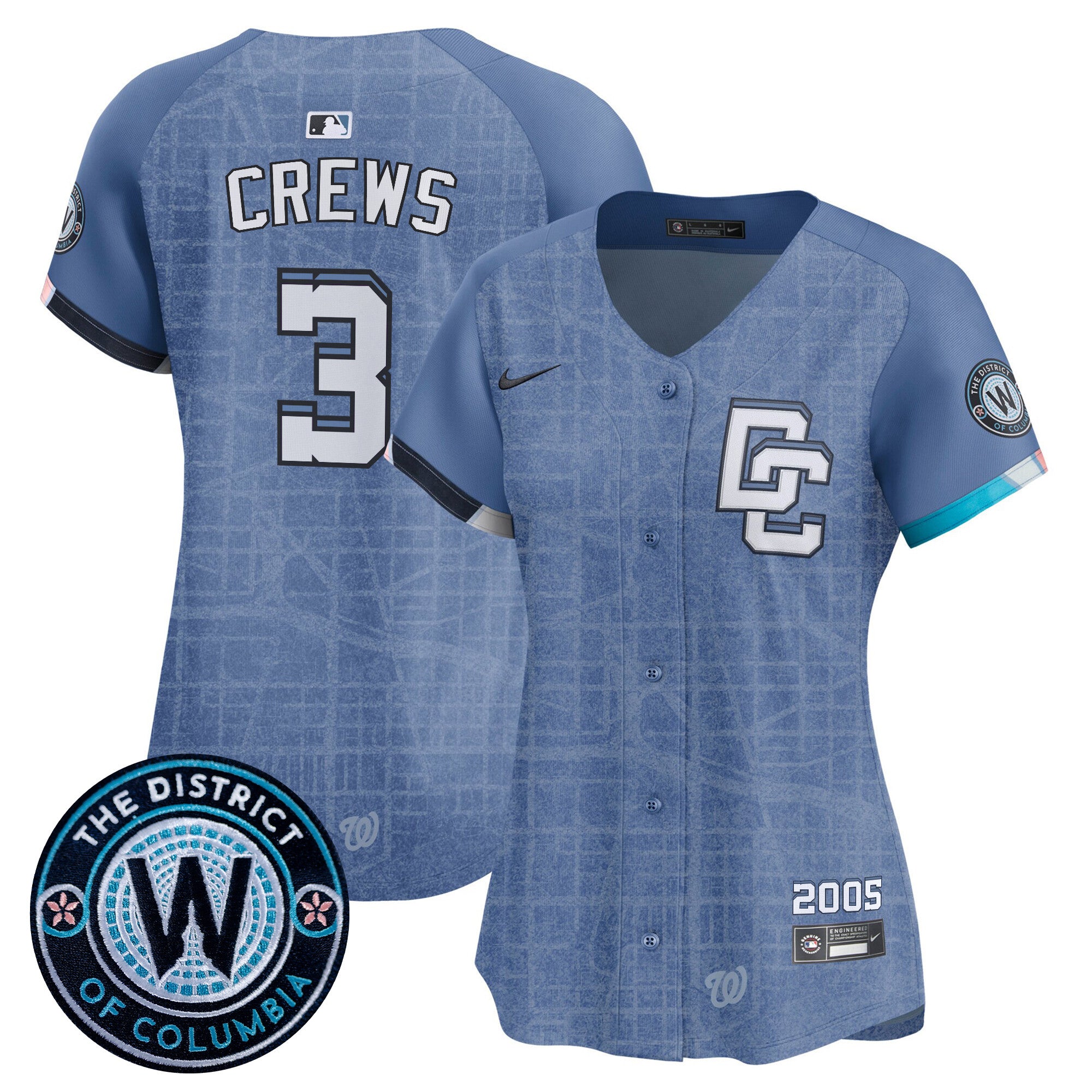 Men's Dodgers Fernando & 2024 World Series Champions Patch Vapor Premier Limited Jersey V2 - All Stitched - Royal, Team