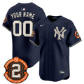 Yankees Halloween Vapor Premier Limited Custom Jersey - All Stitched - Men, Navy