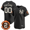 Yankees Halloween Vapor Premier Limited Custom Jersey - All Stitched - Men, Black