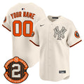 Yankees Halloween Vapor Premier Limited Custom Jersey - All Stitched - Men, Cream