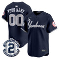 Yankees Throwback Vapor Premier Limited Custom Jersey - All Stitched - Men, Navy