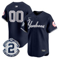 Yankees Throwback Vapor Premier Limited Custom Jersey V2 - All Stitched - Men, Navy