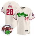 Youth's Phillies Phanatic Patch Vapor Premier Limited Jersey V2 - All Stitched - Cream, Alec Bohm