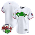 Youth's Phillies Phanatic Patch Vapor Premier Limited Jersey V2 - All Stitched - White, Team