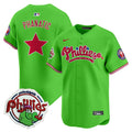 Youth's Phillies Phanatic Patch Vapor Premier Limited Jersey V2 - All Stitched - Green, Phanatic