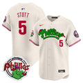 Youth's Phillies Phanatic Patch Vapor Premier Limited Jersey V2 - All Stitched - Cream, Bryson Stott