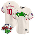 Youth's Phillies Phanatic Patch Vapor Premier Limited Jersey V2 - All Stitched - Cream, J.T.Realmuto