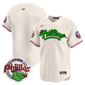 Youth's Phillies Phanatic Patch Vapor Premier Limited Jersey V2 - All Stitched - Cream, Team