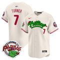 Youth's Phillies Phanatic Patch Vapor Premier Limited Jersey V2 - All Stitched - Cream, Trea Turner