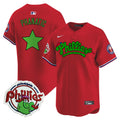Youth's Phillies Phanatic Patch Vapor Premier Limited Jersey V2 - All Stitched - Red, Phanatic