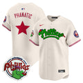 Youth's Phillies Phanatic Patch Vapor Premier Limited Jersey V2 - All Stitched - Cream, Phanatic